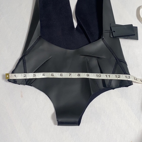 Mikoh Jaws Neoprene Halter one piece Swimsuit Sz S - Picture 14 of 16